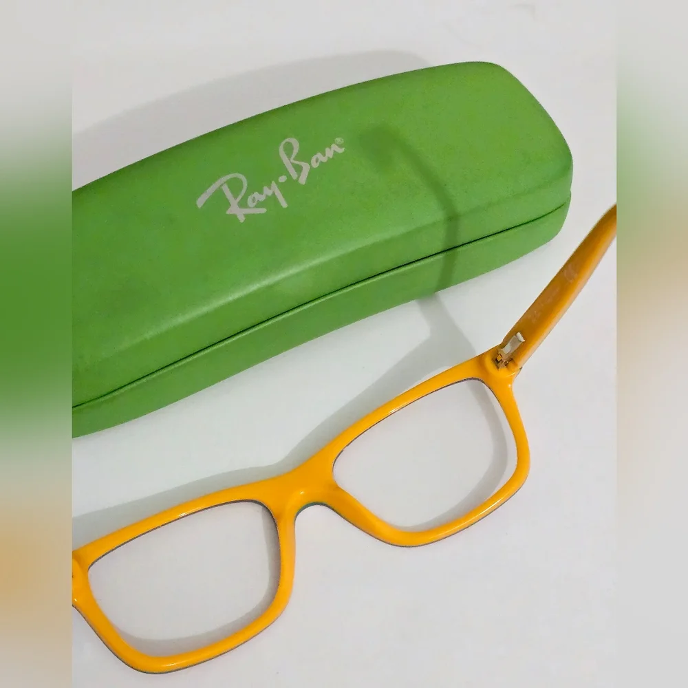 Ray-Ban Kids Pink and Orange Sunglasses Glasses Jr With Case